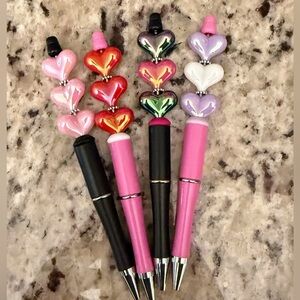 Heart Bead Pens For Live 1/10/26